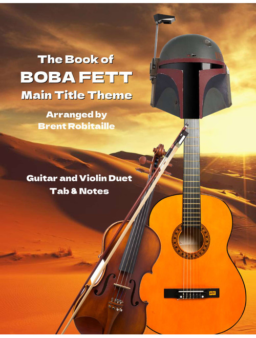 The Book Of Boba Fett Main Title Theme (Arr. Brent C Robitaille) - Ludwig Goransson (Instrumental Duet)