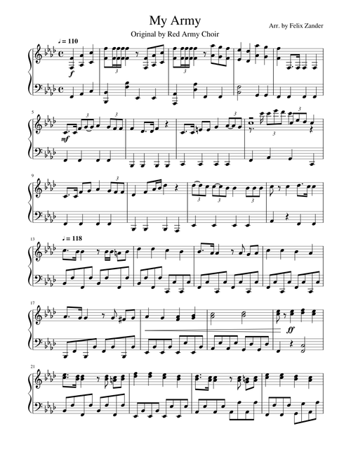My Army - Red Army Choir