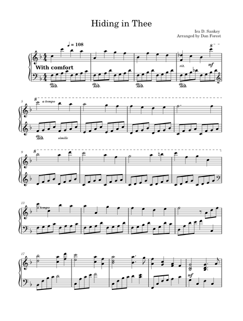 Hiding in Thee – Ira David Sankey