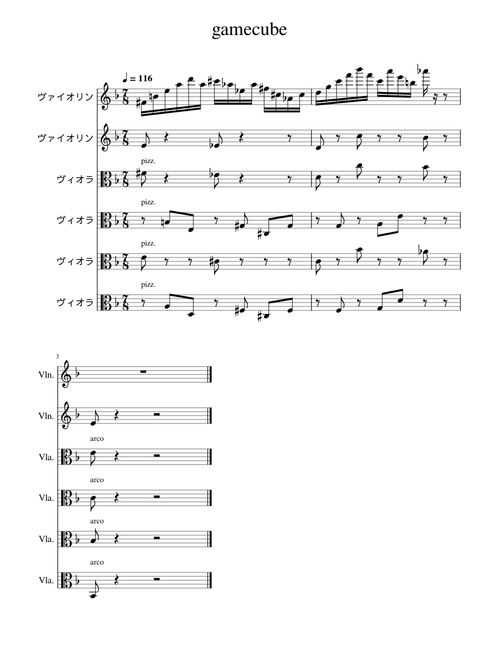 Gamecube Startup – Toru Minegishi for strings