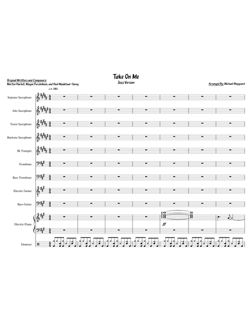 Take On Me - Jazz Version