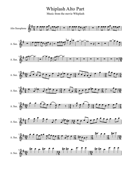 Whiplash Alto Part 