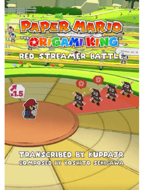 Red Streamer Battle | Paper Mario: The Origami King
