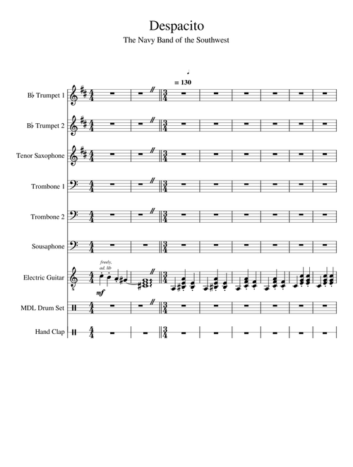 Despacito - The Navy Band of the Southwest