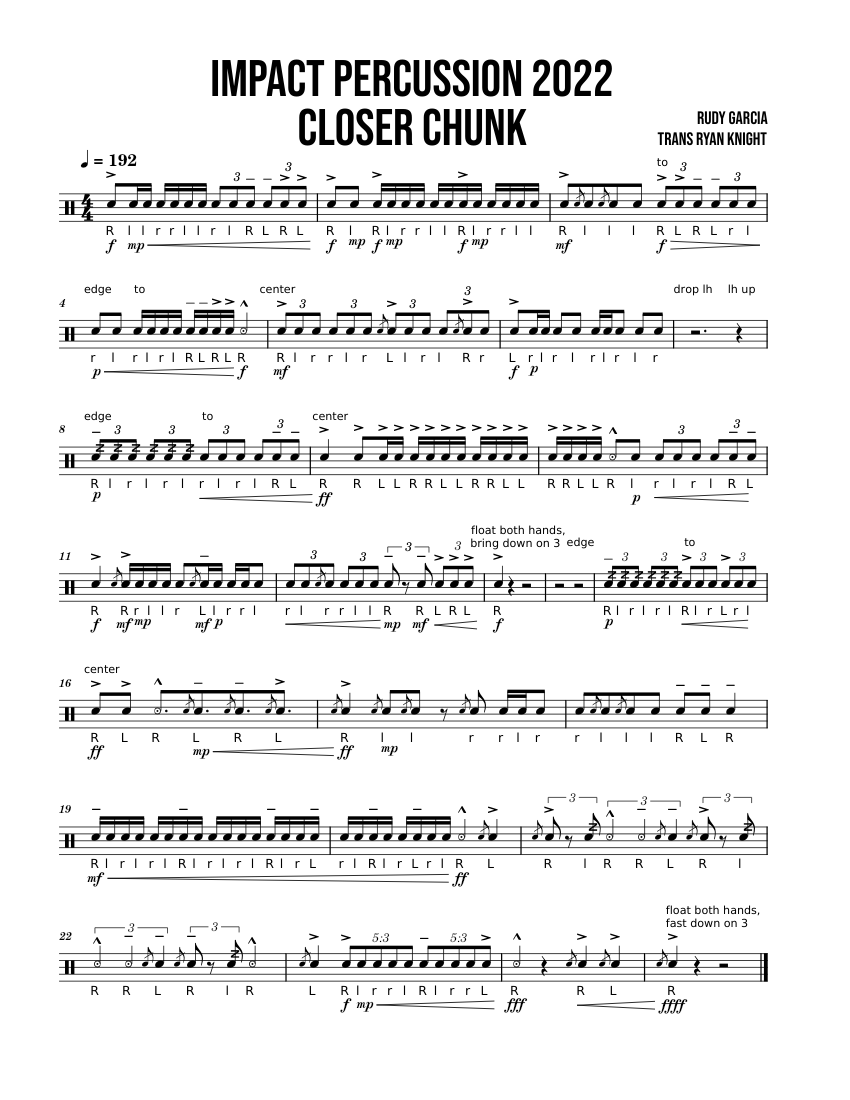impact-percussion-2022-show-chunk-sheet-music-for-snare-drum-solo