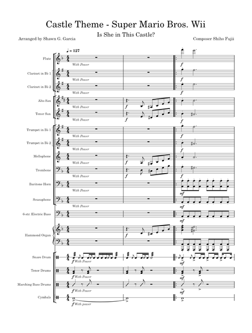 Castle Theme - New Super Mario Bros. Wii – Shiho Fujii