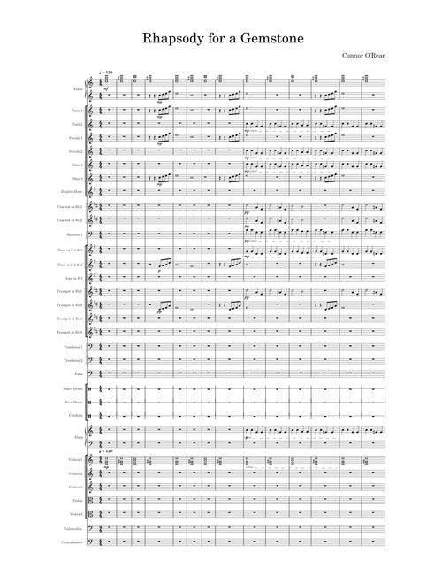Rhapsody for a Gemstone – Connor O'Rear