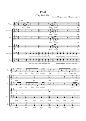 Play Official version of Pool Sheet Music by Samia for Piano ...
