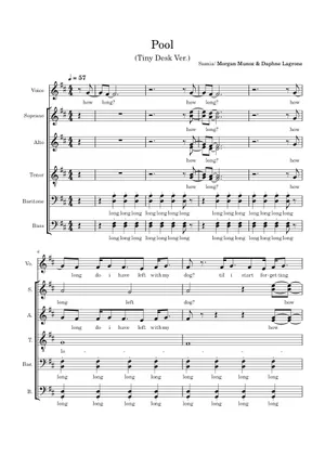 Pool Samia Play Official version of Pool Sheet Music by Samia for Piano ...