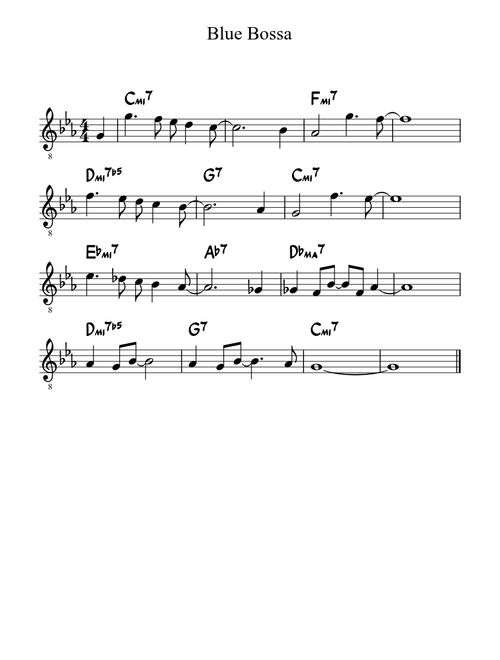 Blue Bossa