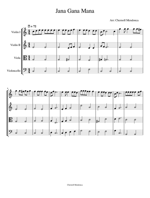 Jana Gana Mana – Rabindranath Tagore
