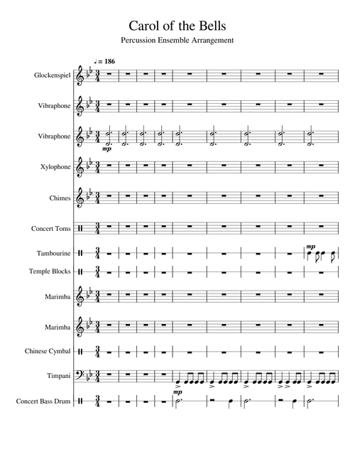 Carol of the Bells - Mykola Leontovych