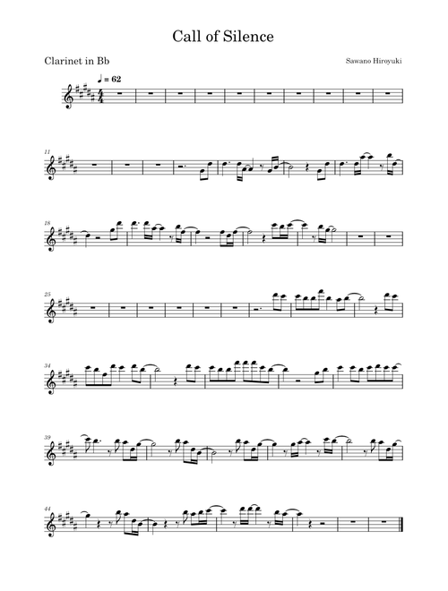 Call of Silence – Hiroyuki Sawano