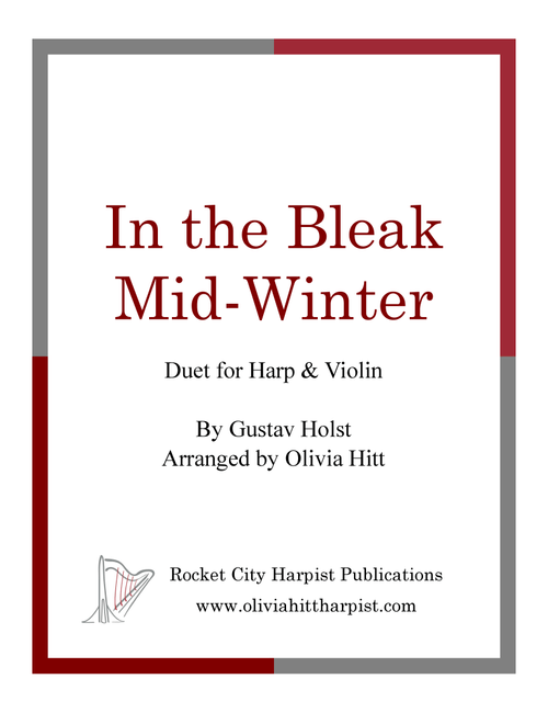 In the Bleak Mid-Winter (Arr. Olivia Hitt) - Christina Rosetti and Gustav Holst (Small Ensemble)