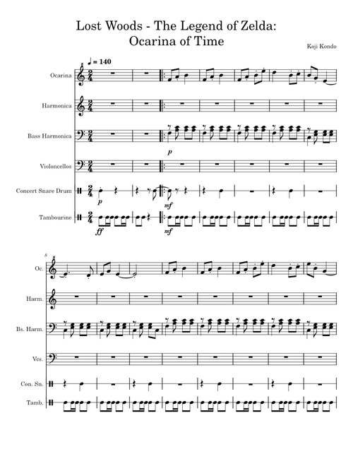 Lost Woods - The Legend of Zelda: Ocarina of Time – Koji Kondo