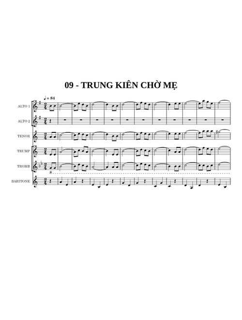 TRUNG KIÊN CHỜ MẸ – SƯU TẦM