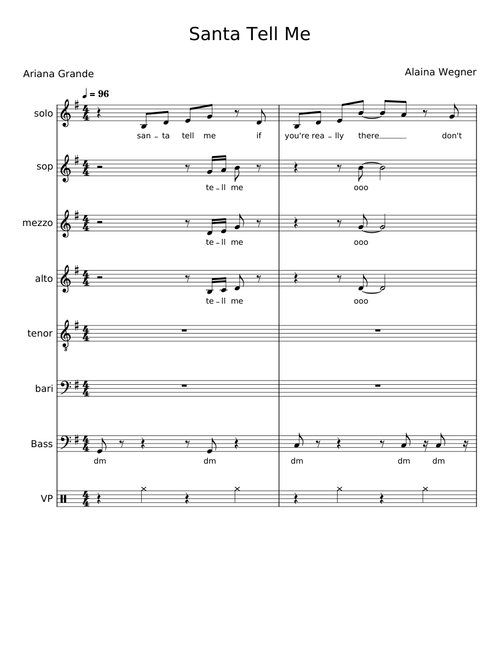 Santa Tell Me - Ariana Grande