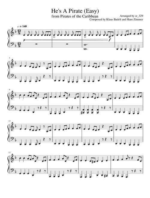 sr_329 | Free sheet music | Download PDF or print on