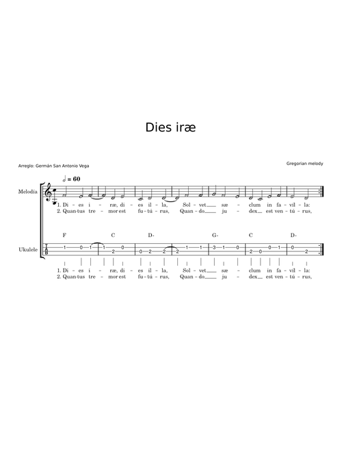 Dies Irae – Unknown author