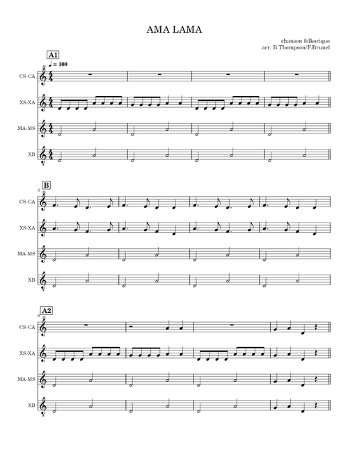 Ama Lama - Lames 4-5e