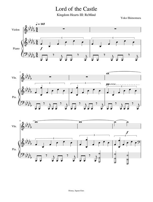 Lord of the Castle – Yoko Shimomura