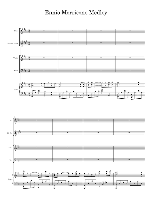 Morricone's Songs Medley - Ennio Morricone