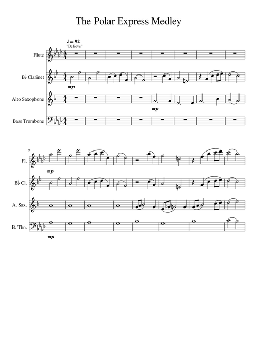 The Polar Express Medley *Redone*