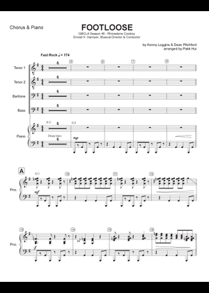 Footloose Sheet Music for Trombone (Solo) | MuseScore.com