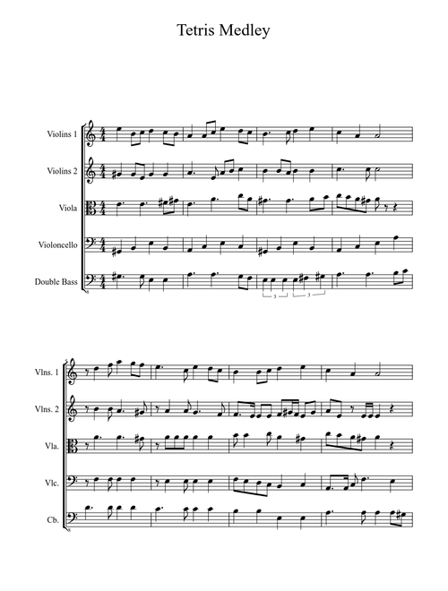 Tetris Medley