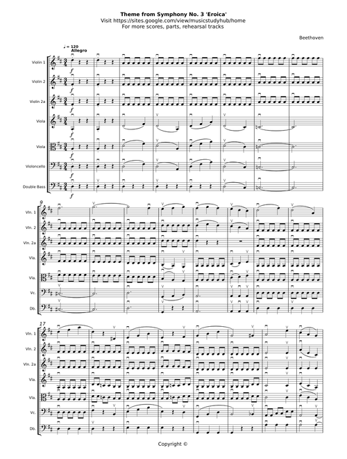 Symphony No.3, Op.55 – Ludwig Van Beethoven