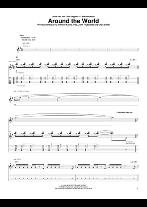 Around the world – Red Hot Chili Peppers RED HOT CHILLI PEPPERS