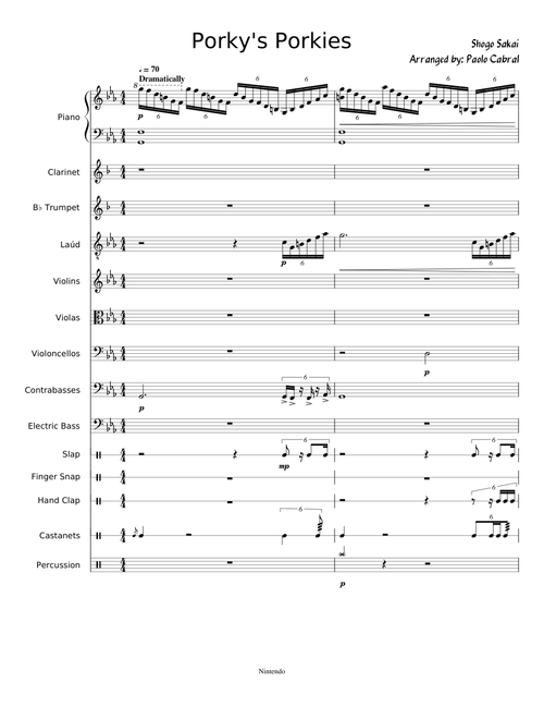 Porky's Porkies - Mother 3 arrangement