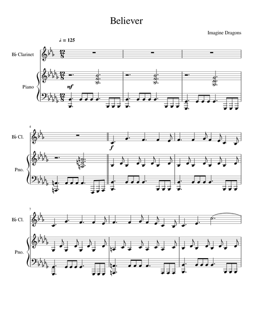 Believer Clarinet