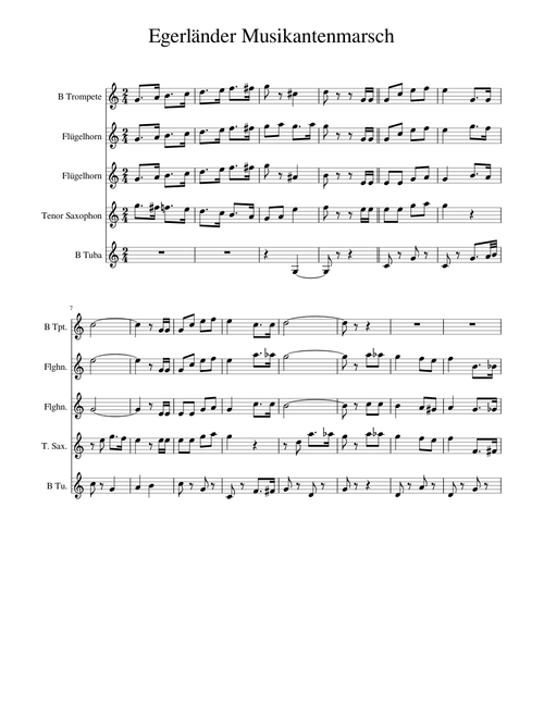 Egerländer Musikantenmarsch