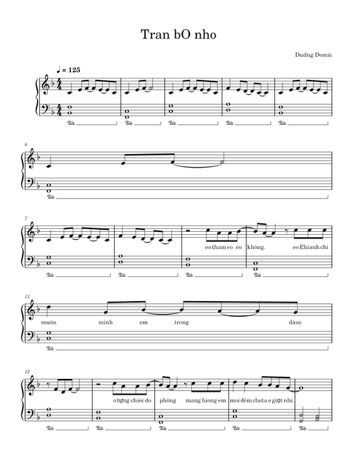 Tràn Bộ Nhớ – Dương domic