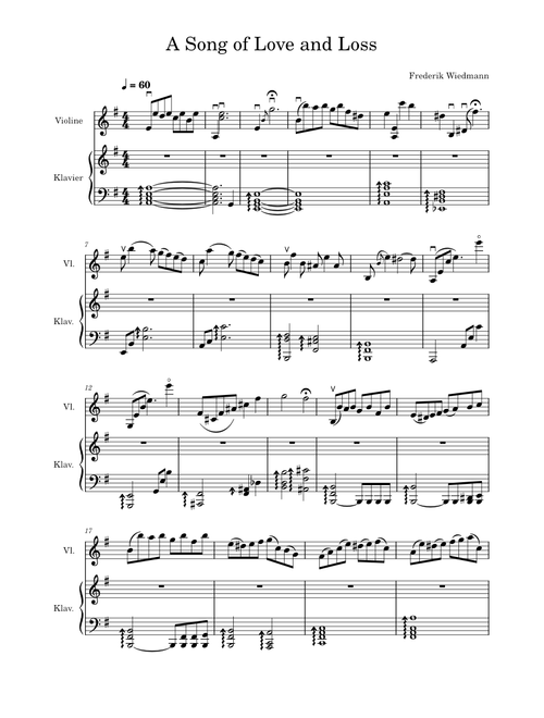 The Dragon Prince - A Song of Love and Loss - Violin Edition