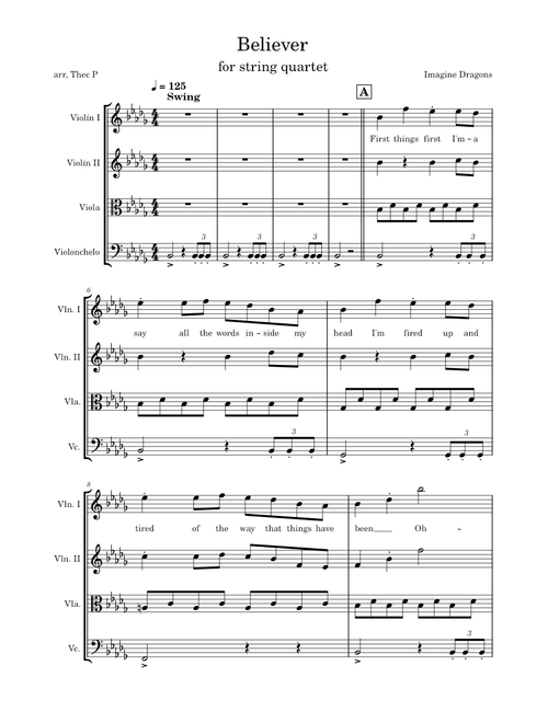 Believer – Imagine Dragons