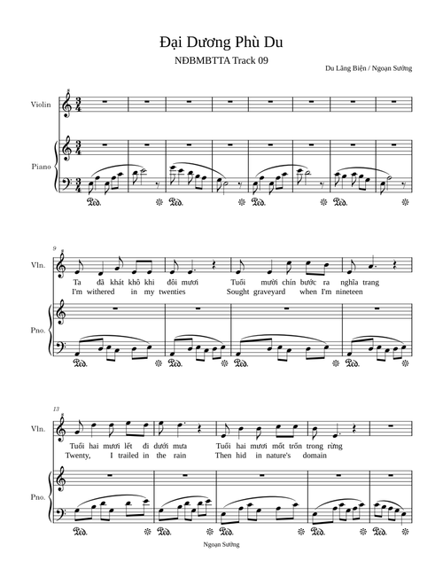No.09 Đại Dương Phù Du – Du Lãng Biện