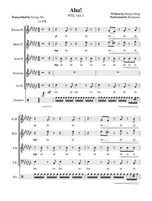 あしぇでむ sheet music by PASH13 | Play, print, and download