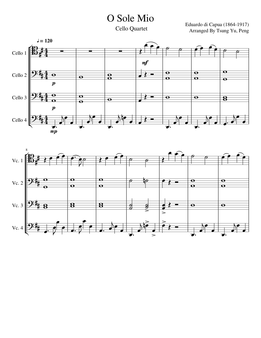 О соле мио ноты для фортепиано. Sole mio 4. ’o sole mio лучано паваротти текст. O sole mio текст. O sole mio ноты для фортепиано.