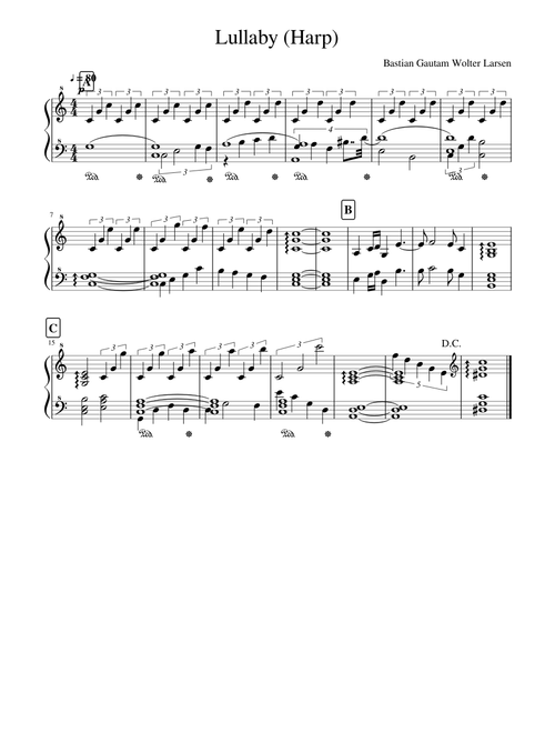 Lullaby (Harp)