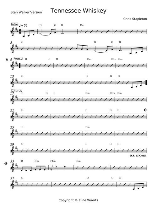 Tennessee whiskey - Chris Stapleton