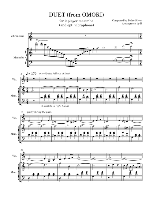 Final Duet – Pedro Silva | Mallet Trio
