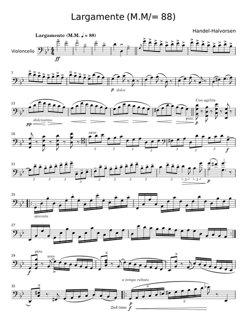 Passacaglia - Georg Friedrich Händel