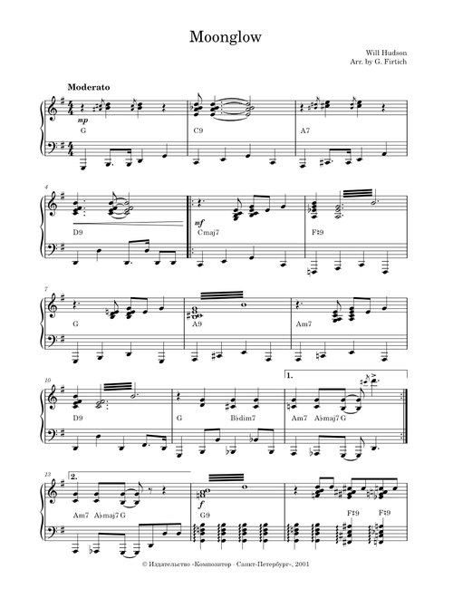 Moonglow – Will Hudson, Irving Mills
