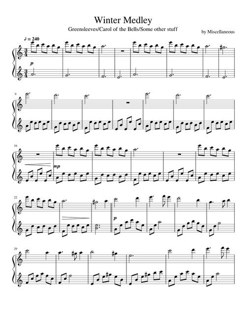 Winter Medley