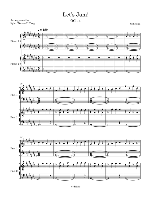 Let's Jam! OC - 4 – N3Selina