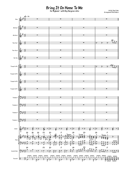 Bring it on home to me – Sam Cooke