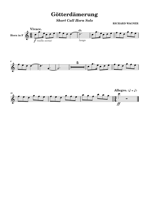 Götterdämerung – Richard Wagner