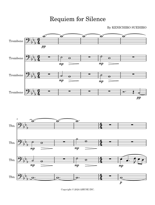 Requiem of Silence – Kenichiro Suehiro